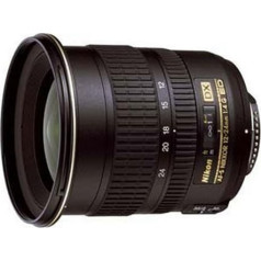 Nikon AF-S DX tālummaiņas objektīvs Nikkor 12-24mm 1:4G IF-ED Objektīvs (77mm filtrs) (vispārējs)