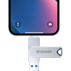 LESOGE USB atmiņas karte 128G USB 3.0 stick tālrunim iOS / datoram