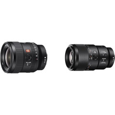 Sony FE 24mm f/1.4 GM | Pilna kadra, platleņķa, augstākās klases objektīvs (SEL24F14GM) un FE 90 f/2.8 G | Pilna kadra, vidēja tālummaiņa/makroobjektīvs (SEL90M28G)