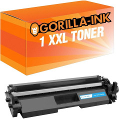 Gorilla-Ink 1 Toneris XXL ar mikroshēmu Saderīgs ar HP CF294A 94A | Piemērots HP Laserjet Pro M118DW MFP M148FW M148FDW M148DW M148DW | Melns 1 200 lappuses