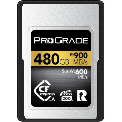 ProGrade Digital CFexpress™ 2.0 A tipa atmiņas karte (480 GB), zelta krāsā