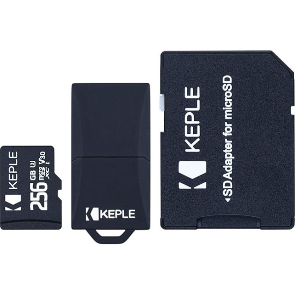 256 GB MicroSD 10. klases atmiņas karte Saderīga ar Sony CyberShot RX-100 IV/V/VI, DSC-RX10 II/III, DSC-RX0, DSC-RX1R / RX1R II / RX10M4, DSC-HX99 kamerām | Micro SD 256 GB