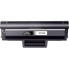 106A Toner Compatible with HP 106A Toner W1106A for Laser MFP 135wg 137fwg 135w 137fnw 135r 135a Laser 107w 107a 107r Printer Cartridge (Black)