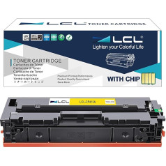 LCL 410A CF412A (1 gab.) Toneris saderīgs ar HP Color Laserjet Pro MFP M477fnw MFP M477fdnw MFP M477fdnw MFP M452dn MFP M452dw MFP M452nw MFP M377dw