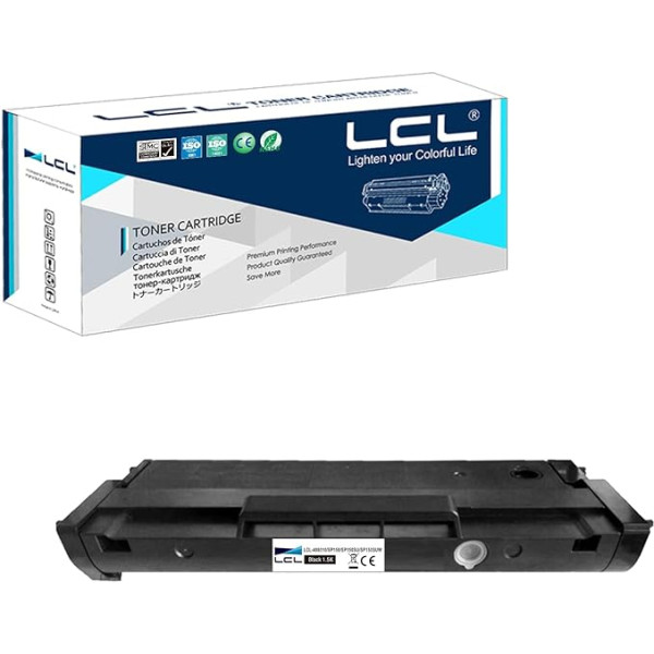 LCL suderinama tonerio kasetė 408010 SP150 SP150 SP150SU SP150SUW (1 juoda), skirta naudoti Ricoh Aficio SP 150 SP 150 SP 150SU SP 150SUw SP 150w SP 150S SP 150S SP 150SF SP 150X F