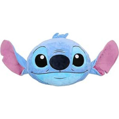 Primark Home - Lilo un Stitch spilvens ar oficiāli licencētu Disney - Lilo un Stitch spilvens 30 x 35 cm, zils spilvens Lilo