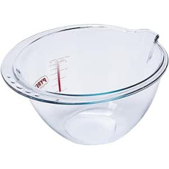 Pyrex 8021705 Jatte Expert Bowl Talpa 4L2 - 8021705, Stiklas, Skaidrus, 28 cm