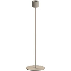 Cooee Design HI-029-02-SA Candlestick Metal Sand Dimensions: 8 cm x 8 cm x 29 cm