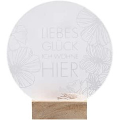 Glass Poetry Tea Light 