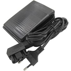 ckpsms Brand - #325.213.14 + 329.164.04 220V Foot Control Pedal + Cable Fit for Bernina Sewing Machine 830.831.800 Round Type