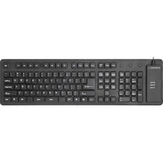 silikona USB tastatūra ek140