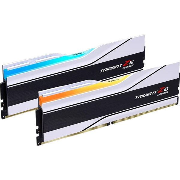 trident neo amd rgb ddr5 2x16gb 6400mhz cl32 expo white f5-6400j3239g16gx2-tz5nrw