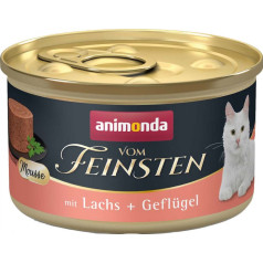 vom feinsten mousse laši un mājputni 85g