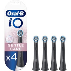 Oral-B zobu birstes maiņas galviņas io gentle adult care iekļauto zobu birstes galviņu skaits 4 zobu tīrīšanas režīmu skaits nav piemērojams