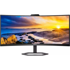 34 colių 34e1c5600he va hdmi dp usb-c monitorius turi kameros garsiakalbius