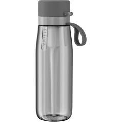 Philips ūdens Tritan filtru pudele, pelēka, 660 ml