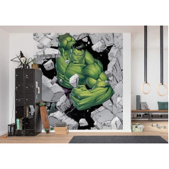 Komar Marvel IADX5-060 Neaustas foto tapetes - Hulk Breaker - Izmērs: 250 x 280 cm (platums x augstums)