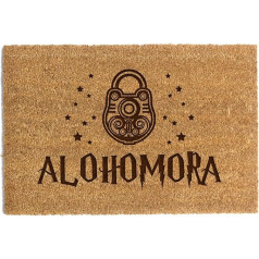 Happenings Alohomora Coir Natural Indoor Doormat, dāvana pāriem uz mājokļa vai apdzīvojuma uzsākšanu, 40 x 60 cm