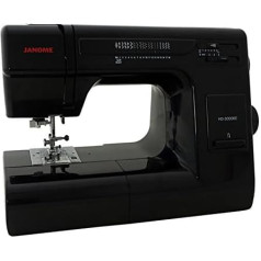 Janome Heavy Duty HD-3000 Black Edition šujmašīna ar bonusa 6 gabalu stepēšanas komplektu