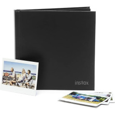 instax Wide uzlīmējams fotoalbums - melns