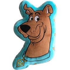 Homadict Scooby DOO spilvens - ērts un komfortabls saspiežamais spilvens - Scooby Doo, dāvana faniem un mīļotājiem, augstas kvalitātes, izmērs 40 cm x 40 cm