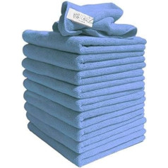 EXEL Supercloth Microfibre Cloth Medium Ideal for Home, Car or Garden - Pack of 10