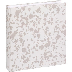 walther design Terrazzo FA-298-1 Fotoalbums akmens balts 30 x 30 cm