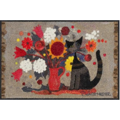 Salonloewe Rosina Wachtmeister Calima Durvju paklājs 050 x 075 cm Durvju paklājs Clean Mat Indoor Front Door Mat Indoor Dirt Trapper Outdoor Mazgājams ārā