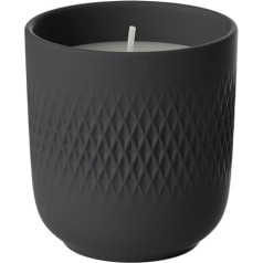 Villeroy & Boch Ražot Scented Candle Black Candle Dekoratīvie mājas aksesuāri Premium Porcelāna vaska svece