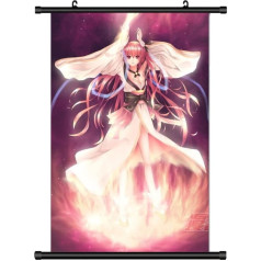 KarmaX Large 60 x 90 cm DateALive Kakemono Scroll Picture Anime Manga Auduma plakāts Wall Scroll Plakāts Sienas apdare Dāvana Kotori Itsuka