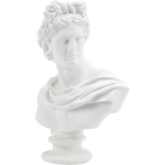 6 collu grieķu Classic Replica Apollo Head Bust Statue romiešu statuja Mitoloģija skulptūra figūra skicēt modelis zīmēšanas mākslas zīmējums sveķu Craft Ornaments ģipša mūsdienu mājas apdare