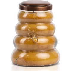 A Cheerful Giver Honey Pear Cider Baby Bee Hive Jar Candle, 14 unces