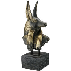 Design Toscano AH262223 Senās Ēģiptes dievu skulptūra Anubis