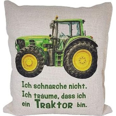 KiLaLa Anti-Snore Cushion Cushion dekorēšana Traktors Traktors ar uzrakstu