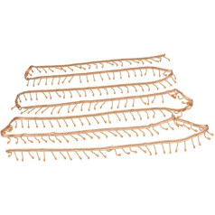 Lurrose Aizkaru mežģīņu pērlītes Fringed Trim With Tassel Pieteikumi Embellishments Pītas pērlītes karājas Pītas karājas Tassel karājas karājas Tassel Tassel pērlītes Grain Cotton