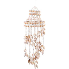 Griwiuiowe Conch Sea Bowl Wind Bells Game Hanging Decoration Wall Decoration Creative Hanging Pendants Stylish Hanging Decoration Hanging