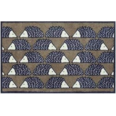 Turtle Mat Brown Hedgehog Scion Collection Superabsorbējošs iekštelpu paklājs ar Multi Grip pamatni 75 x 120 cm