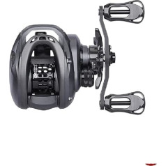 Baitcasting Makšķerēšanas spole kreisā labā 1/4oz Flat Spool Bait Finesse Casting Reel (Izmantojiet režīmu: kreisā roka)