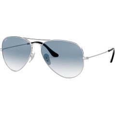 Ray-Ban RB3025 Aviator saulesbrilles, polarizētas, 55 mm - apaļas 58 mm