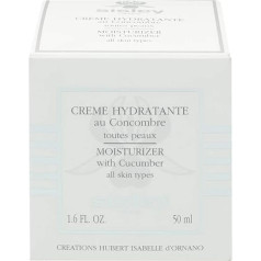 Sisley Paris Creme Hydratante Au Concombre Unisex sejas krēms 50 ml Gurķis