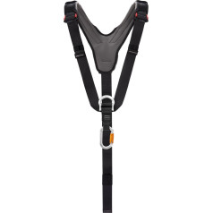 SOB Climbing Harness Shoulder Strap, Adjustable Shoulder Strap with Carabiner, Compatible with Climbing Harnesses