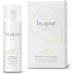 hyapur® - GREEN Fluid 30ml - Die leichte Feuchtigkeitspflege - zur Anti-Aging-Pflege mit Bio- Vegan- Natur- Kosmetik aus Berlin