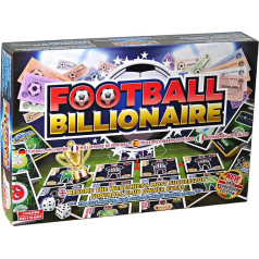 Galda spēle Football Billionaire 3rd Edition | Ģimenes galda spēles bērniem un pieaugušajiem | Vecums no 6 gadiem | Ģimenes spēle 2-6 spēlētājiem