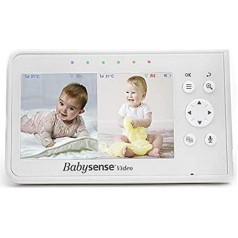 Babysense Split Screen vecāku bloks video bērnu monitoram V43 līdz