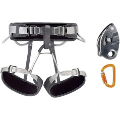 PETZL - Drošības ierīču komplekts Corax GRIGRI Sm'D - Unisex, pelēks, 1