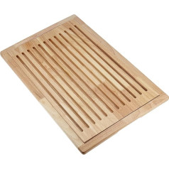 APS Wooden Bread Cutting Board with removable crumb compartment