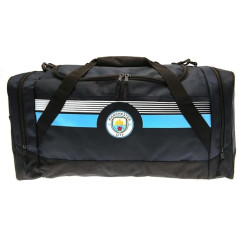 FOCO Oficiāla licencēta futbola ceļojumu soma Ultra Duffle Bag 51L (Manchester City FC), sarkana, Sporta soma, sarkana, Sporta soma