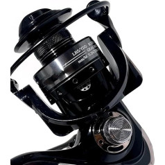 Makšķerēšanas spoles HK 2000~7000 Wide Casting Reel Wheel Fishing Line Sea Slanting Mouth Metal Handle Reel Makšķerēšanas piederumi Pesca Carp Reel