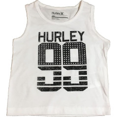 Hurley zīdaiņu zīdaiņu 99 Graphic Tank Top White/Black izmērs 18 mēneši