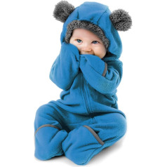 Cuddle Club Fleece Baby Bodysuit for Newborn to 4 Years of Age, Baby Essentials, Baby Romper, Baby Clothes, bērnu pidžamas, ziemas jaka, dāvana dzimšanas dienā